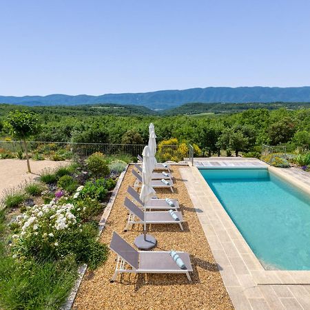 Вилла Bastide De Viens - Vue Luberon, Piscine Chauffee, Boulodrome Экстерьер фото